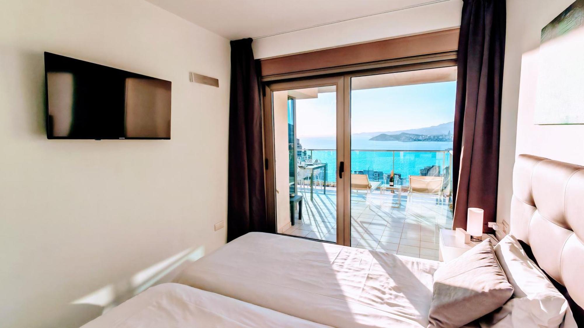Skyline Floor 28 Sea Views Apartman Benidorm Kültér fotó