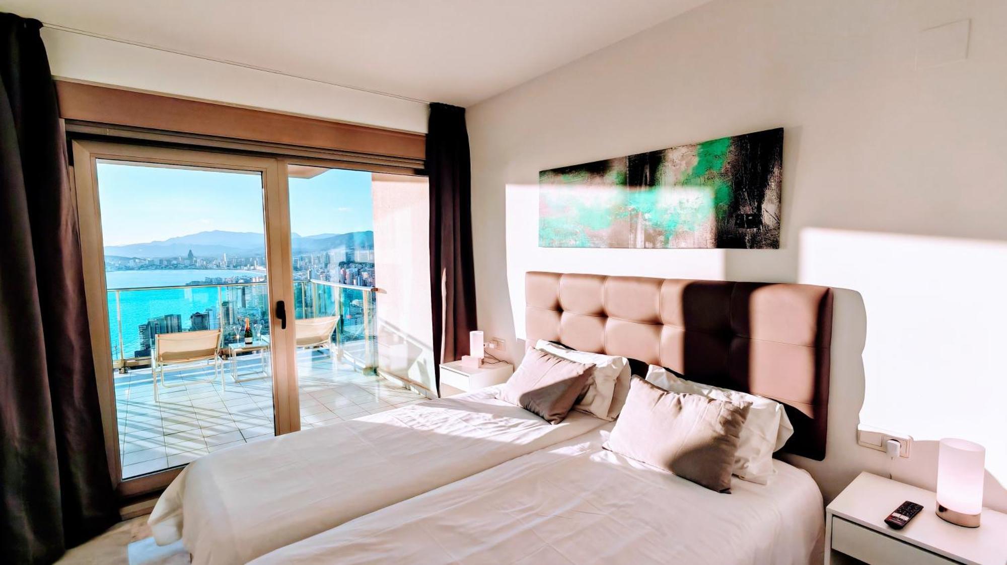 Skyline Floor 28 Sea Views Apartman Benidorm Kültér fotó