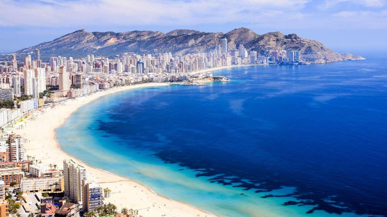 Skyline Floor 28 Sea Views Apartman Benidorm Kültér fotó