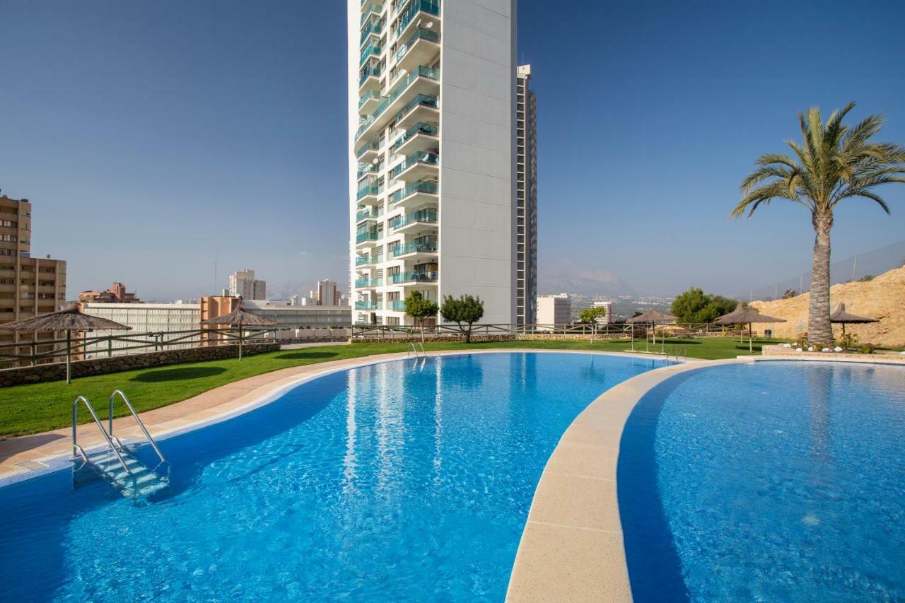 Skyline Floor 28 Sea Views Apartman Benidorm Kültér fotó